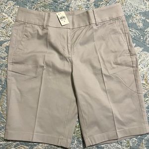 Ann Taylor Light gray board walk shorts
